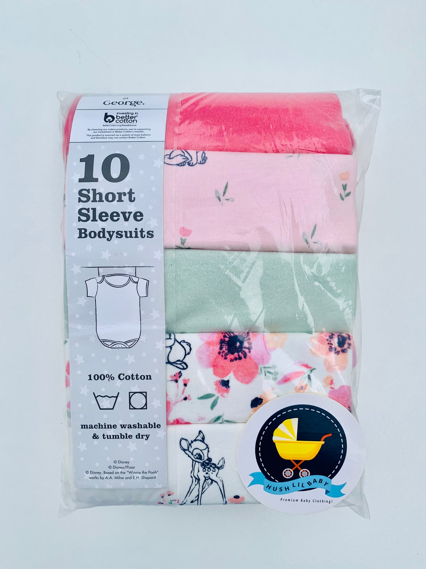 George Pack Of First Five Or Last Five Halfsleeves Bodysuits