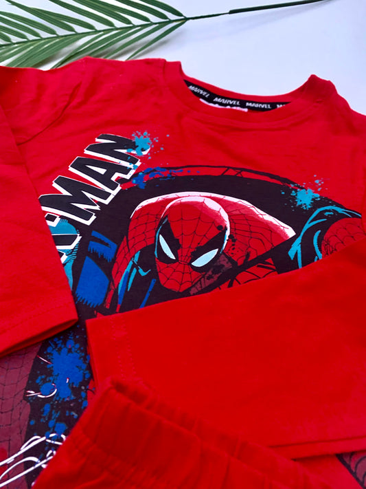 Primark Spider Man Shirt & Trouser Set