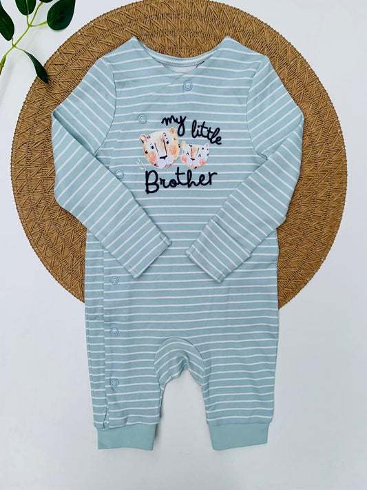 TU Clothing "My Little Brother" Sleepsuit
