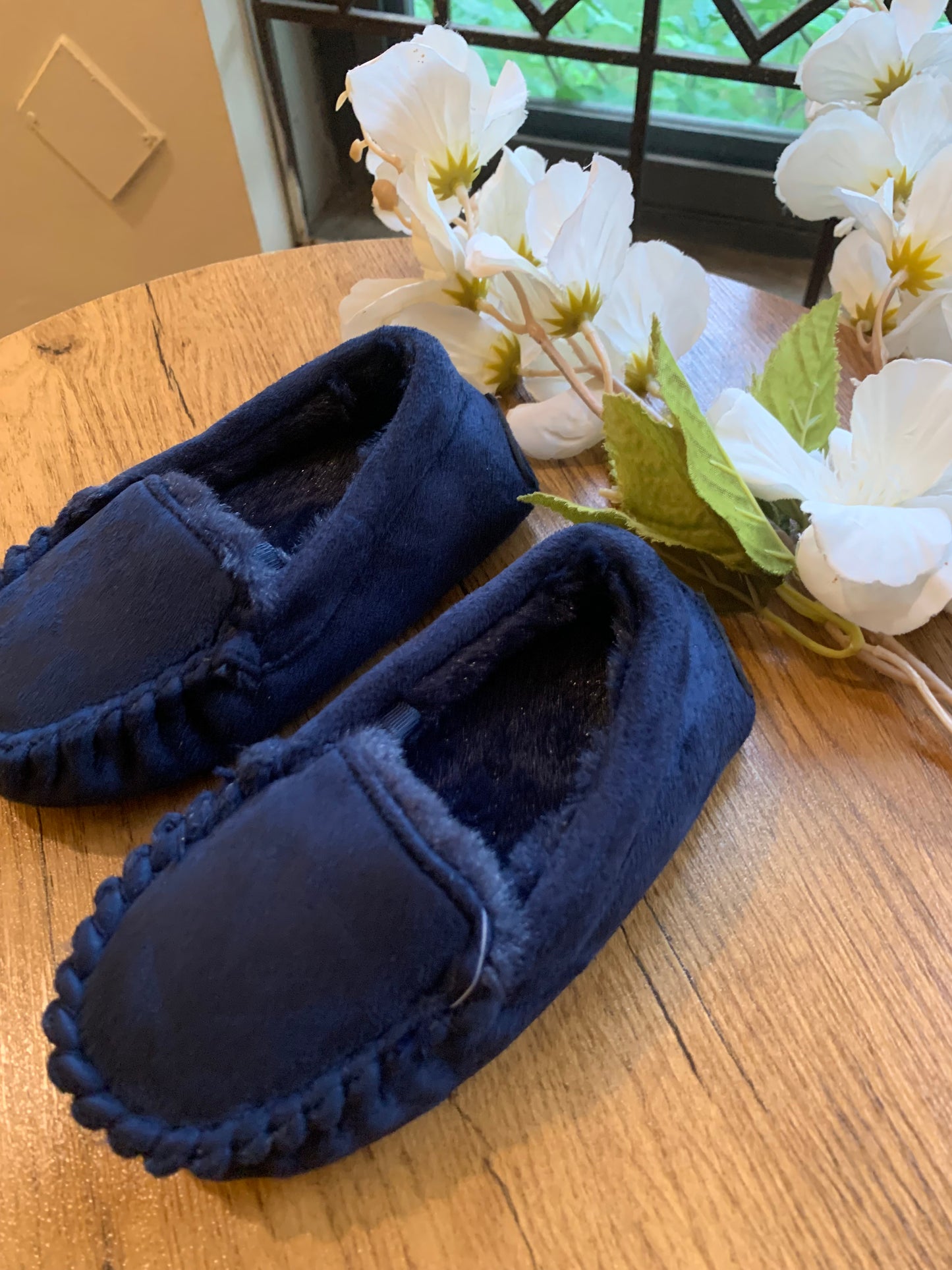 Tu Clothing Faux Fur Moccasin Slippers