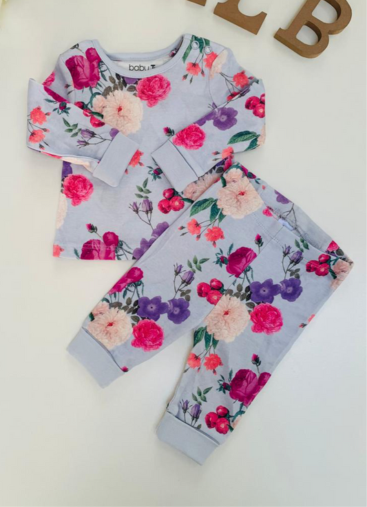 TU Clothing Floral Shirt & Trouser Set