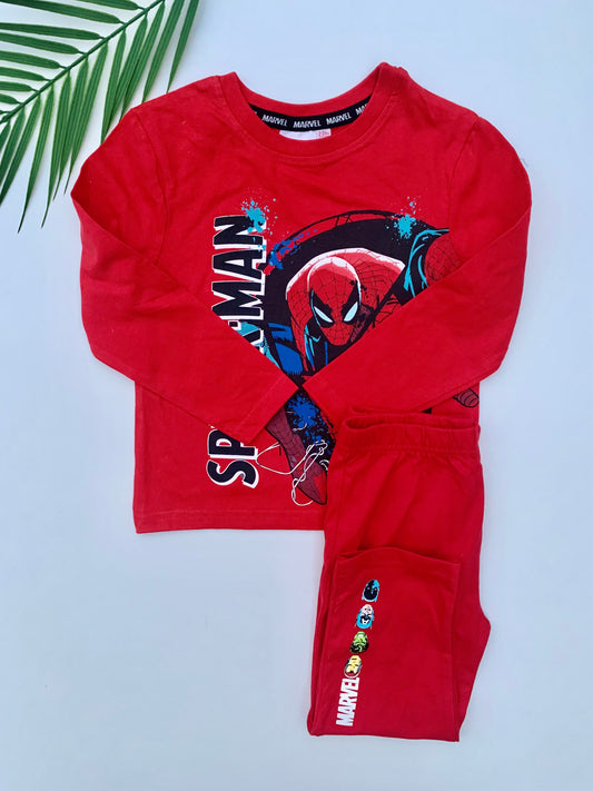 Primark Spider Man Shirt & Trouser Set