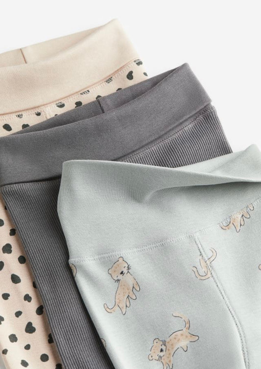 H&M Pack of 3 Trousers Set