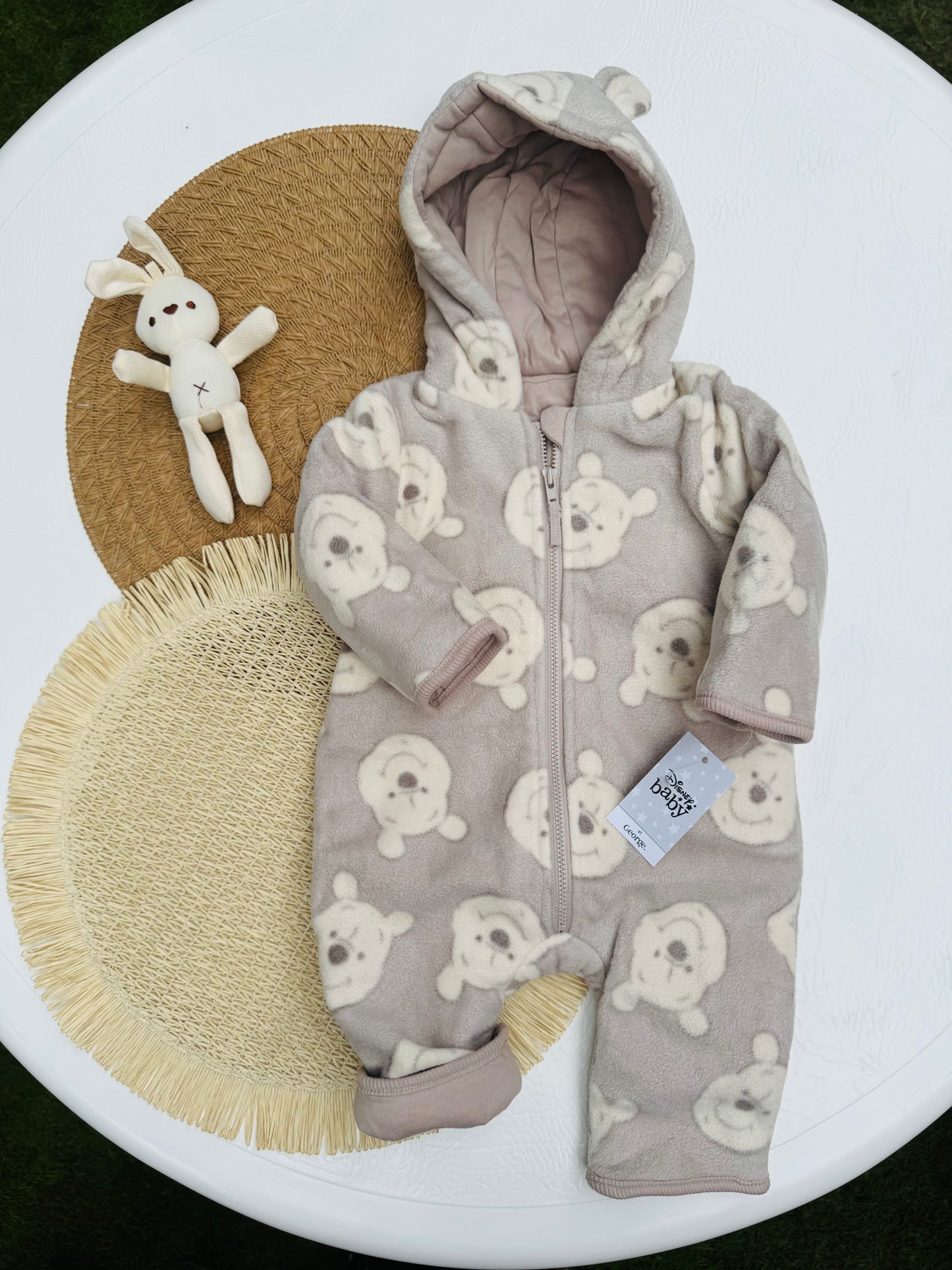George Winnie the Pooh Hooded Sleepsuit