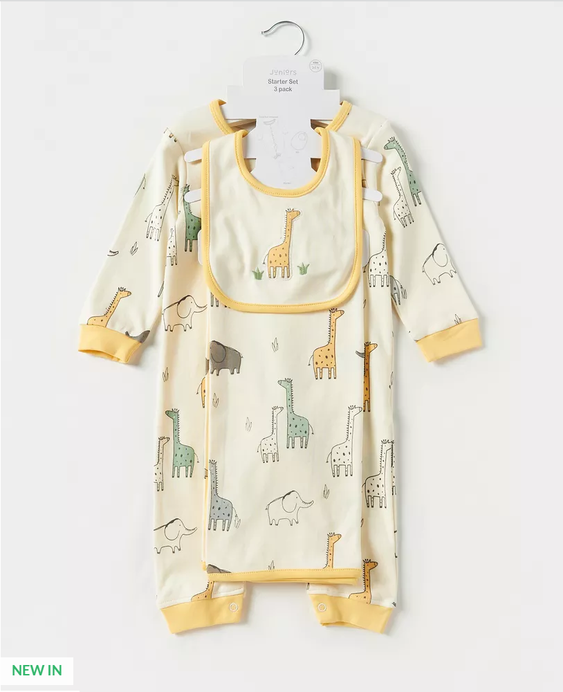 Juniors 3Pc Safari Animals Starterset