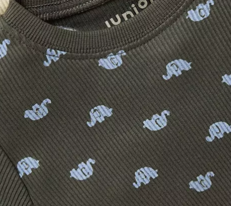 Juniors Ribbed Shirt & Trouser Set