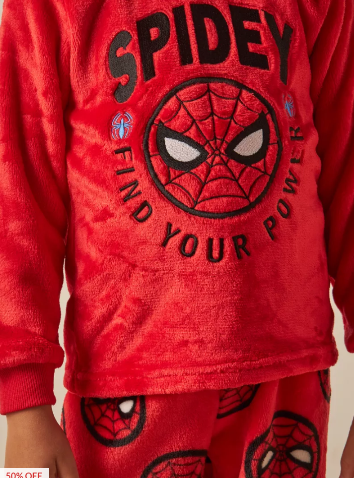 Juniors Spidey Shirt & Trouser Set