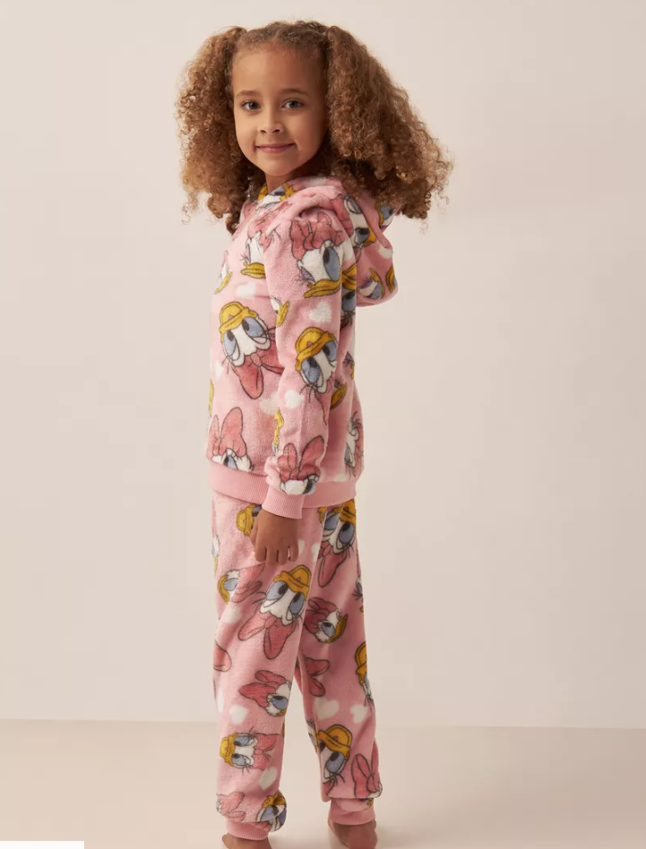 Juniors Velour  Hoodie & Trouser Set