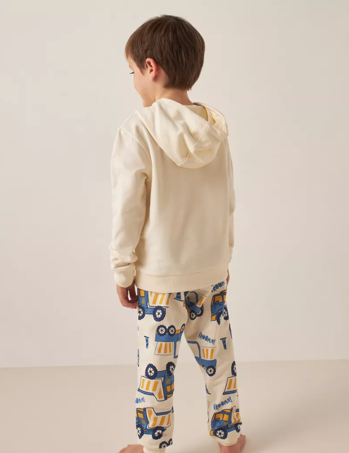 Juniors Fleeced Lined Hoodie & Trouser Set