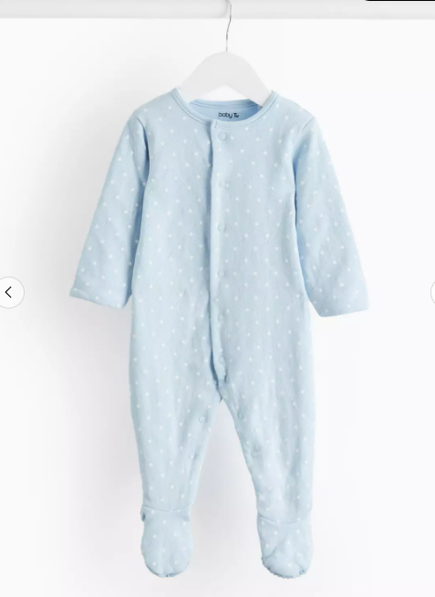 Tu Clothing Star Print Sleepsuit