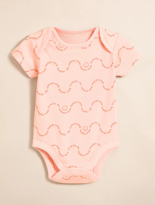 George Pack of 5 Little Angels Pastel Fun Sunshine Bodysuits