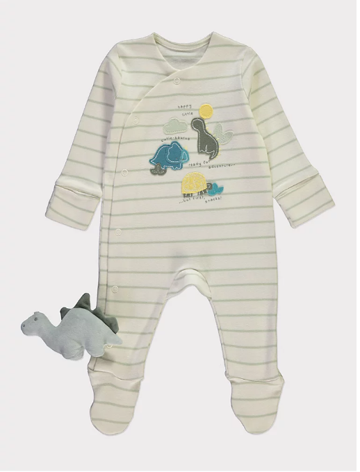 George "Happy Little Dinosaur" Sleepsuit