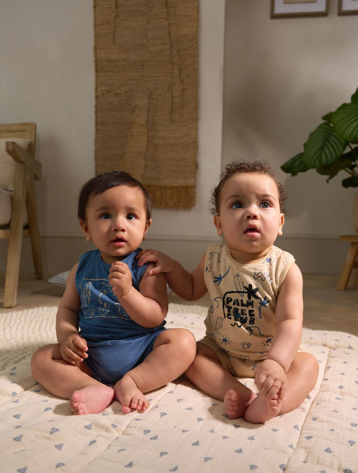 Next "Palm Trees Club" Romper