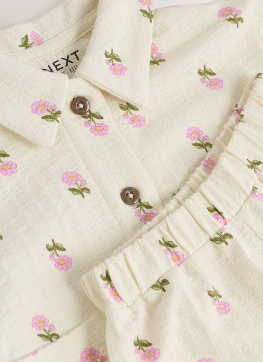 Next Floral Shirt & Trouser Set