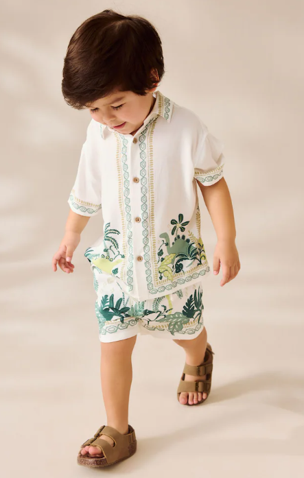 Next Shirt & Shorts Set