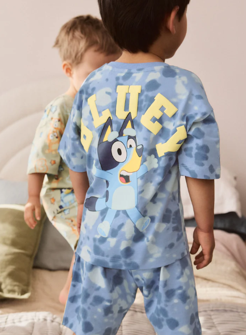 Next "Bluey" Shirt & Shorts Set