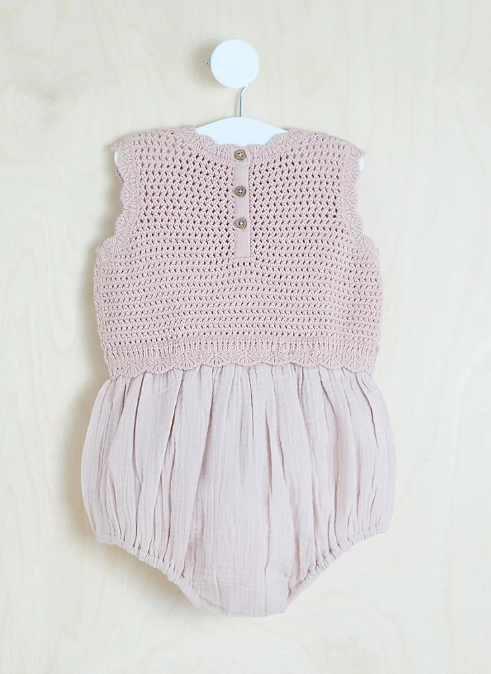 George Crochet Romper