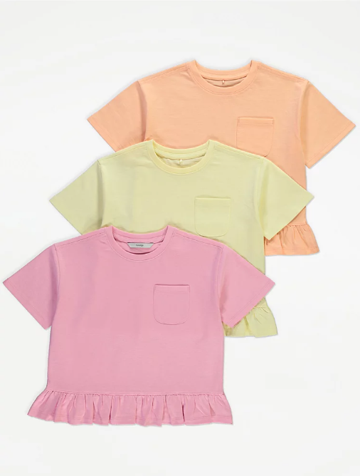 George Pack Of 3 Pocket Tops
