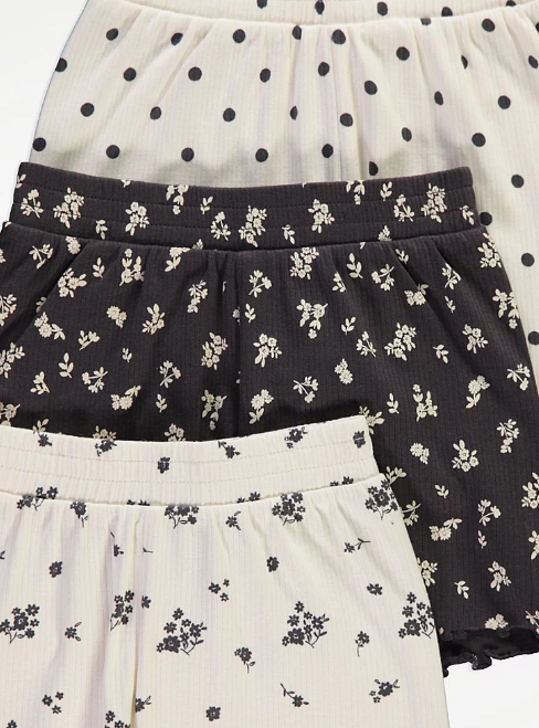 George Pack Of 3 Shorts
