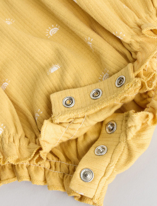 Next Frill Ribbed Romper