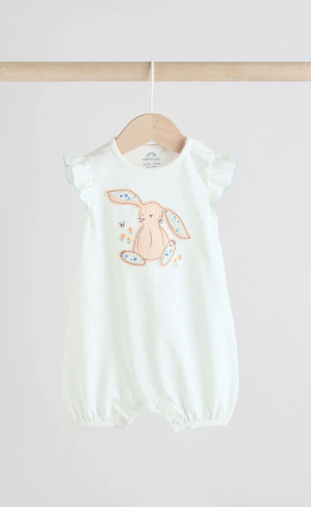 Next Appliquéd Bunny Romper