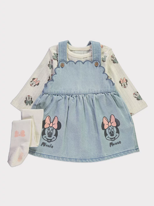 George Disney Minnie Mouse Pinafore Set