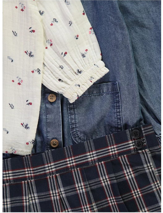George 3Pc Skirt Outfit