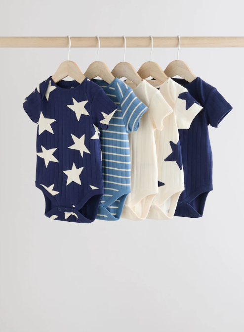 Next Pack of 5 Short Sleeve Bodysuits