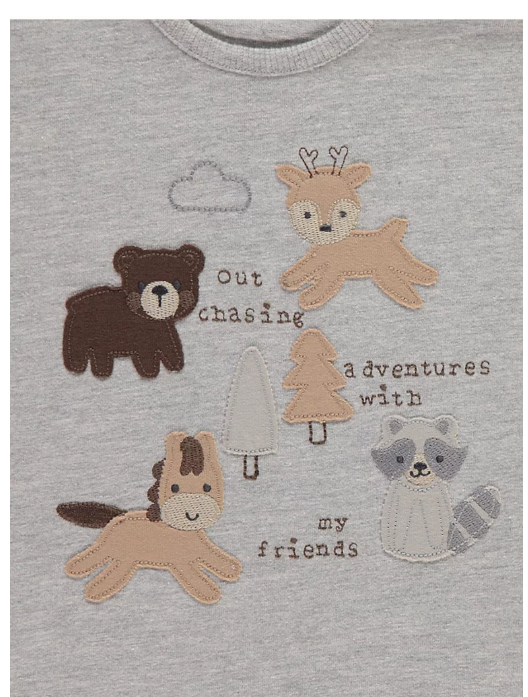 George" Animal Our Wild Adventure" Pack of 3 Shirts
