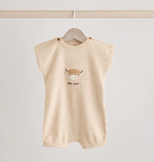 Next "Little Moo" Romper