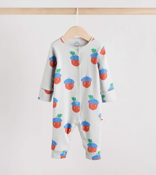 Next Ribbed Sleepsuit