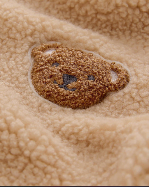Next Bear Face Sherpa Hooded Jacket