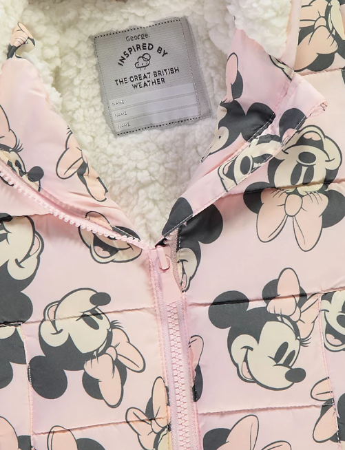 George Disney Minnie Mouse Padded Coat