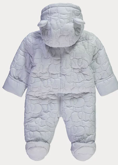 George Elephant Quilted Snowsuit