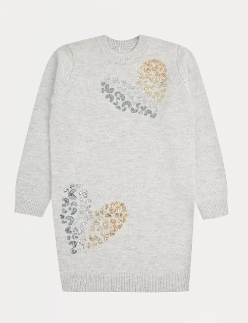George Heart Print Long Jersey