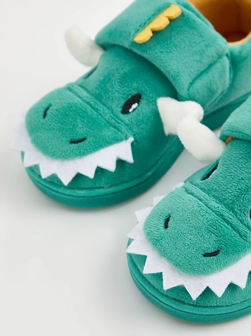 George 3D Dinosaur Spike Cupsole Slippers