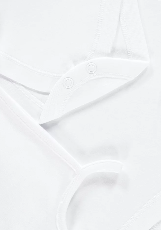 George pack of 5 White Strappy Bodysuits