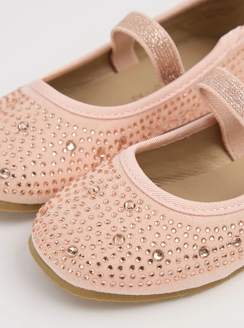 George Gemstone Ballet Pumps