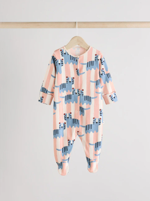 Next Buttoned Sleepsuit