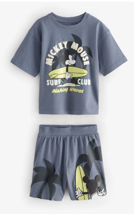 Next "Mickey Mouse" Shirt & Shorts Set