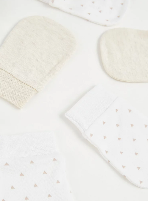 George Pack of 4 Mini Triangle Scratch Mittens