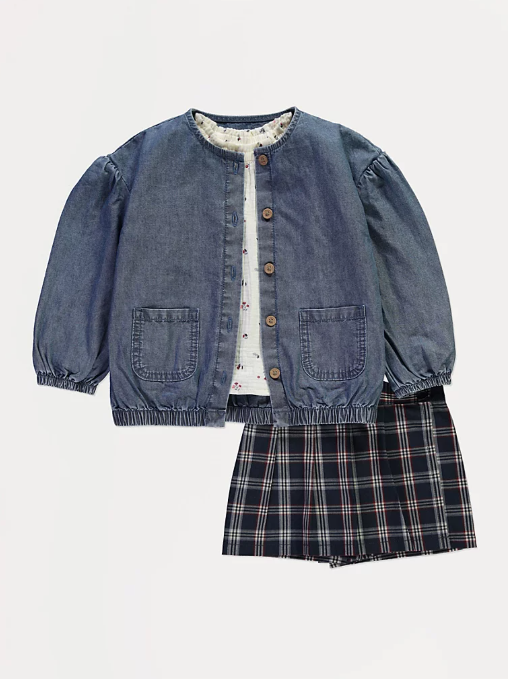George 3Pc Skirt Outfit