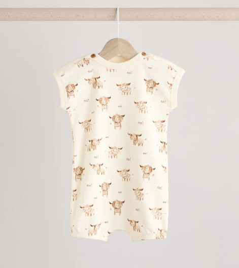 Next "Moo!" Romper