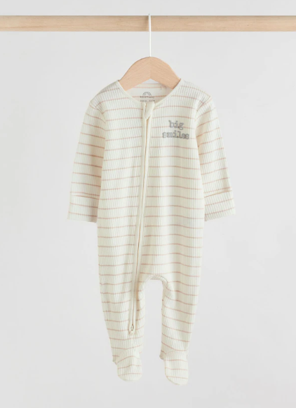 Next "Big Smiles" Sleepsuit