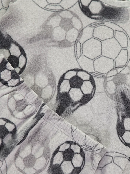 George Football Print Fleece Shirt & Trouser Set