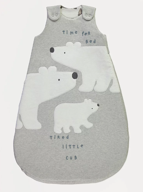 George Reversible Polar Bear Sleeping Bag