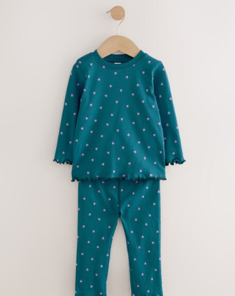 Next Hearts print Pyjamas Set