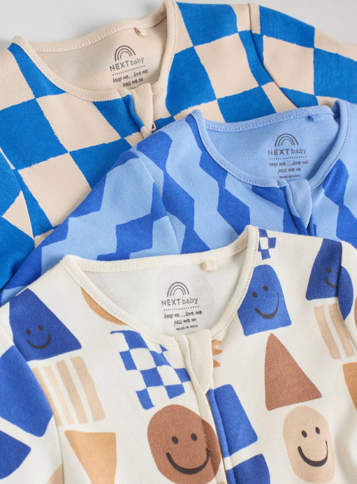 Next Checked Sleepsuit
