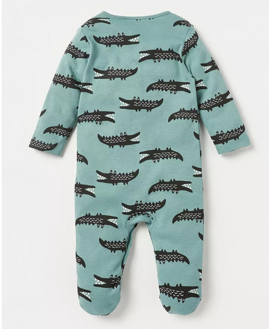 Juniors Crocodiles Sleepsuit
