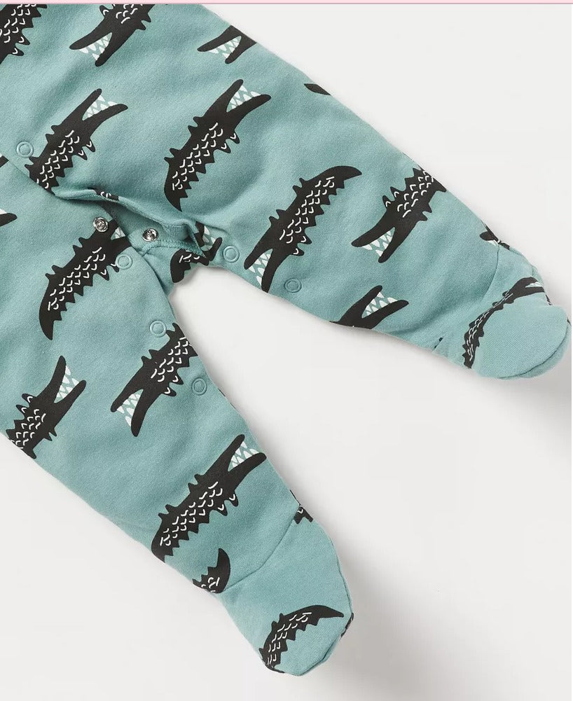 Juniors Crocodiles Sleepsuit